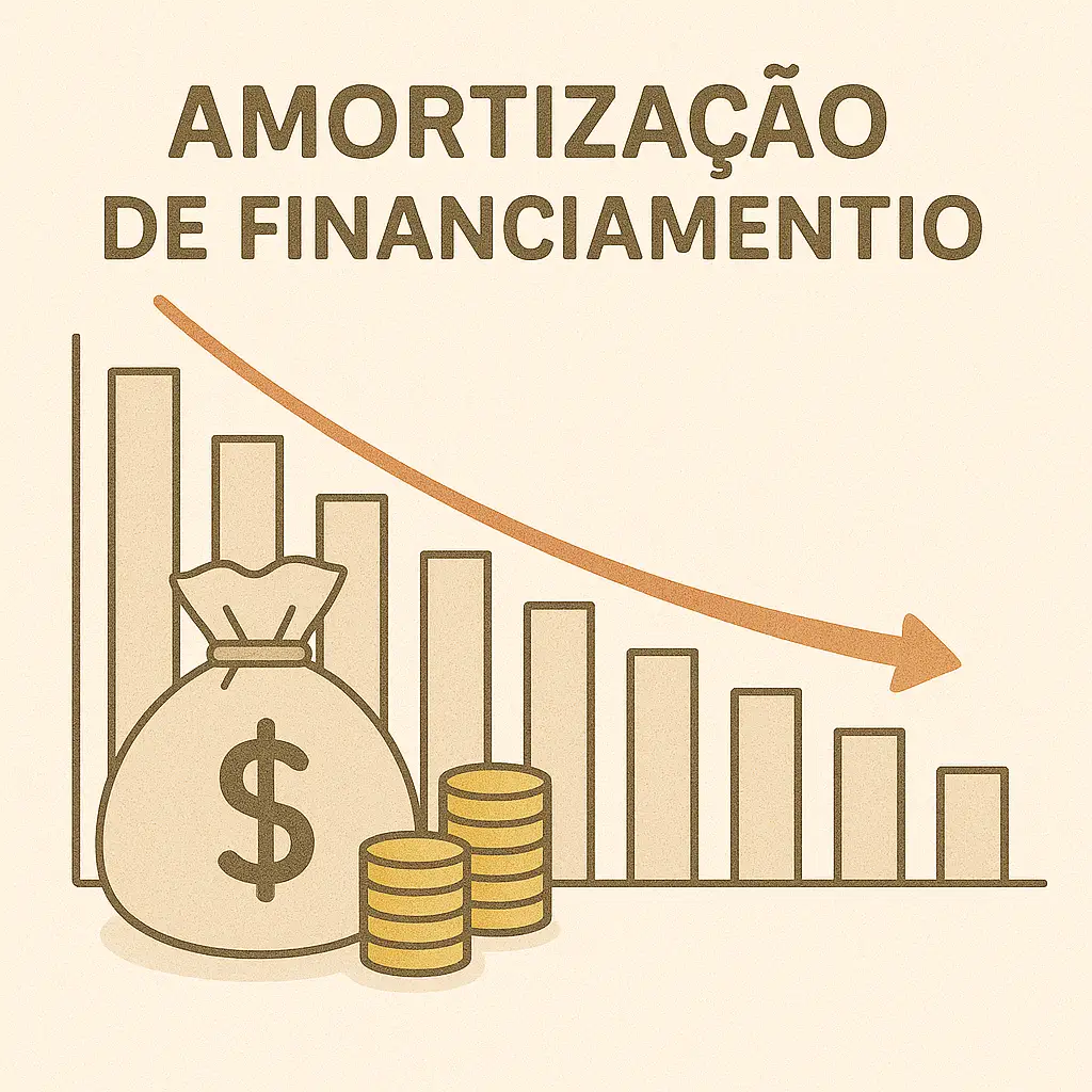 amortização de financiamento